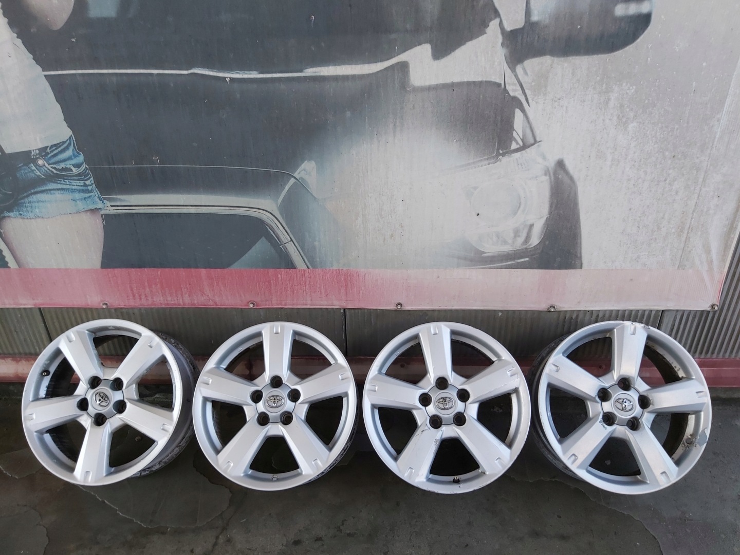 discs aluminium disc R 18 TOYOTA RAV4 III