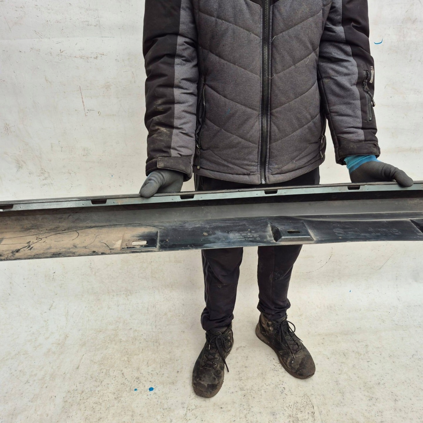 AUDI A6 C7 LIFT S-LINE LIFT 14-18 moulding threshold right