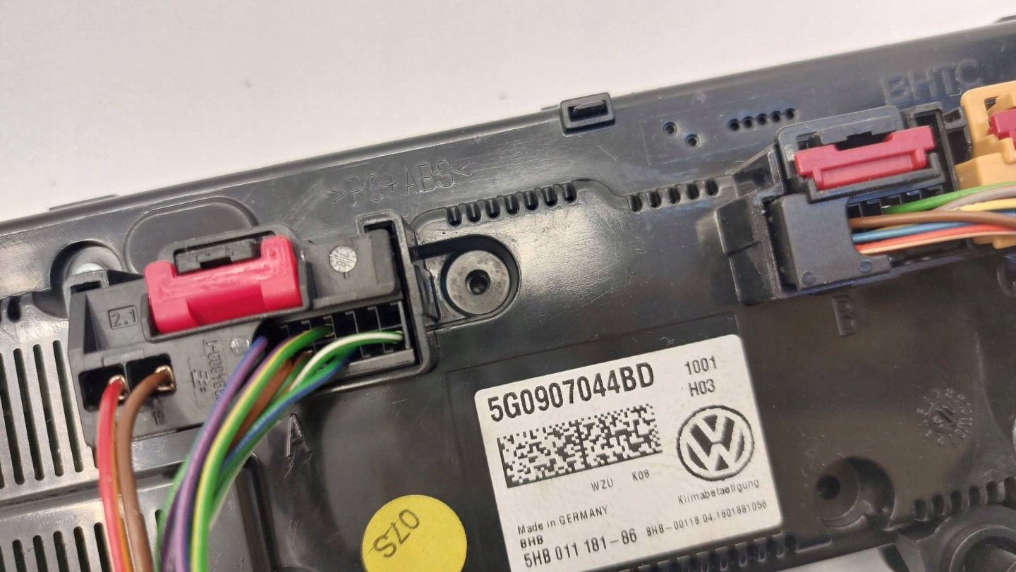 VW GOLF 7 VII PANEL klími klimatizaci 5G0907044BD