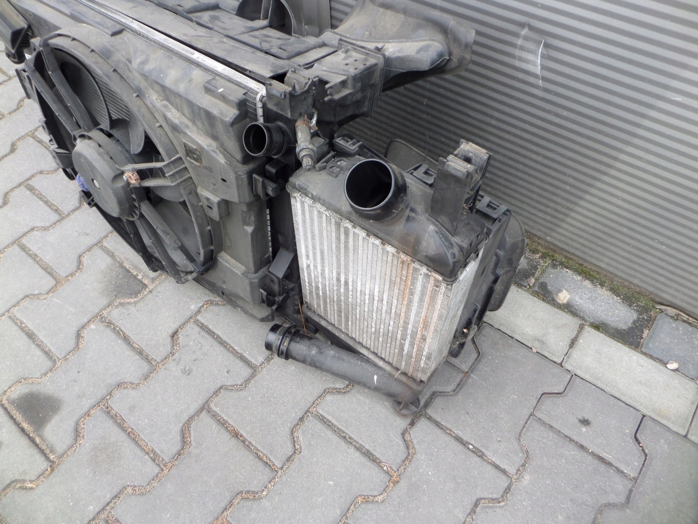 CAPTUR and LIFT support panel for radiators pillar radiator 1.2 TCE complete
