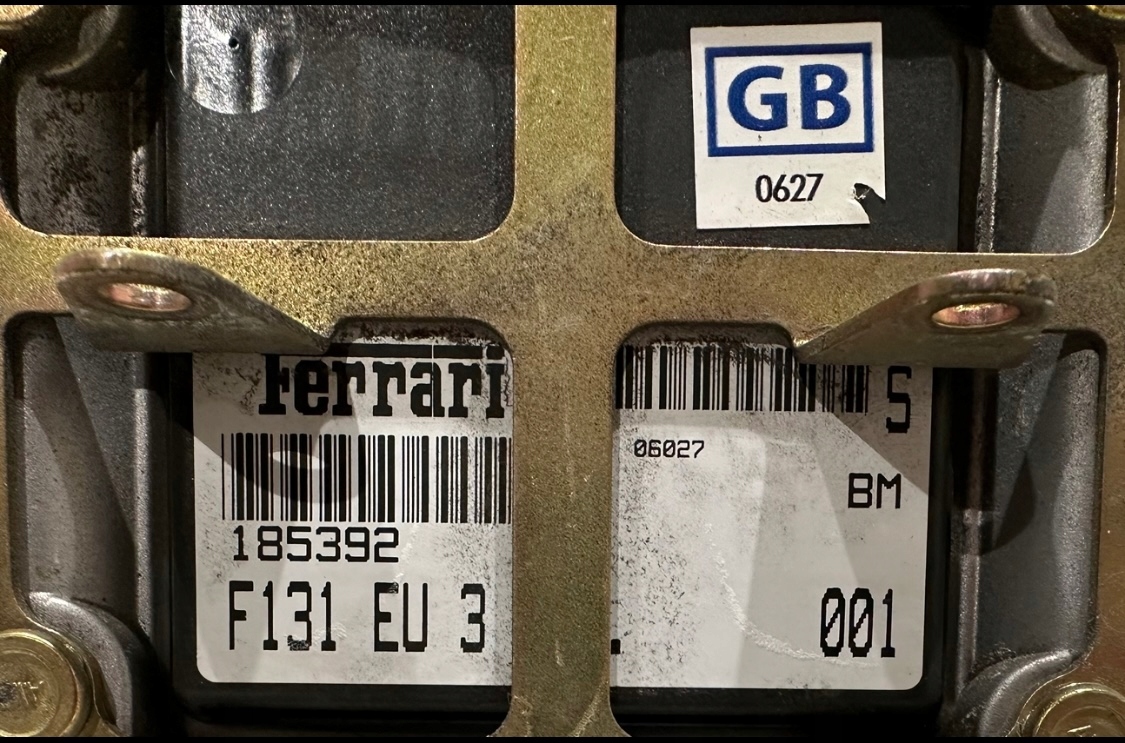 FERRARI 360 control unit 185392 209973 204841