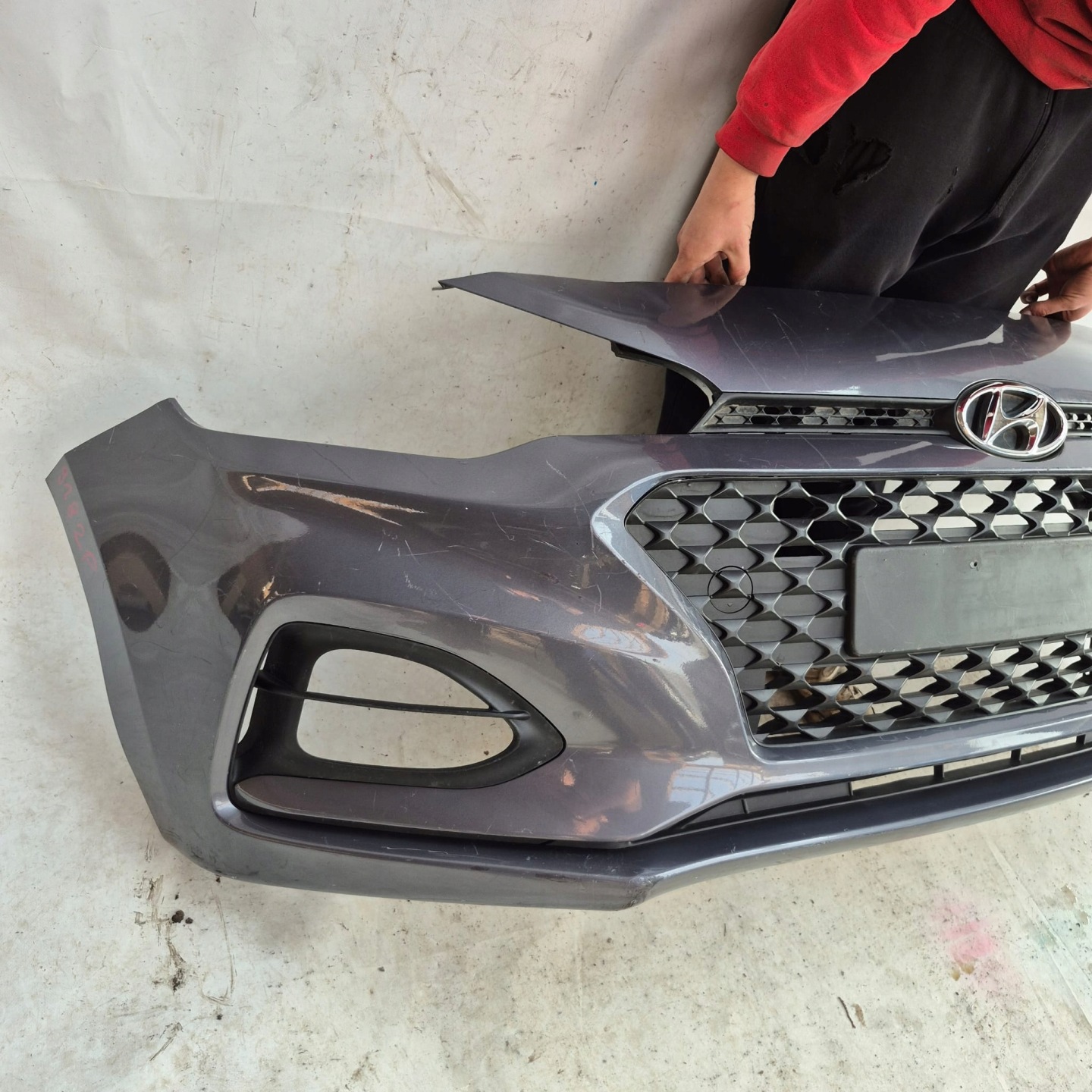 HYUNDAI I20 II LIFT 18- bumper front front