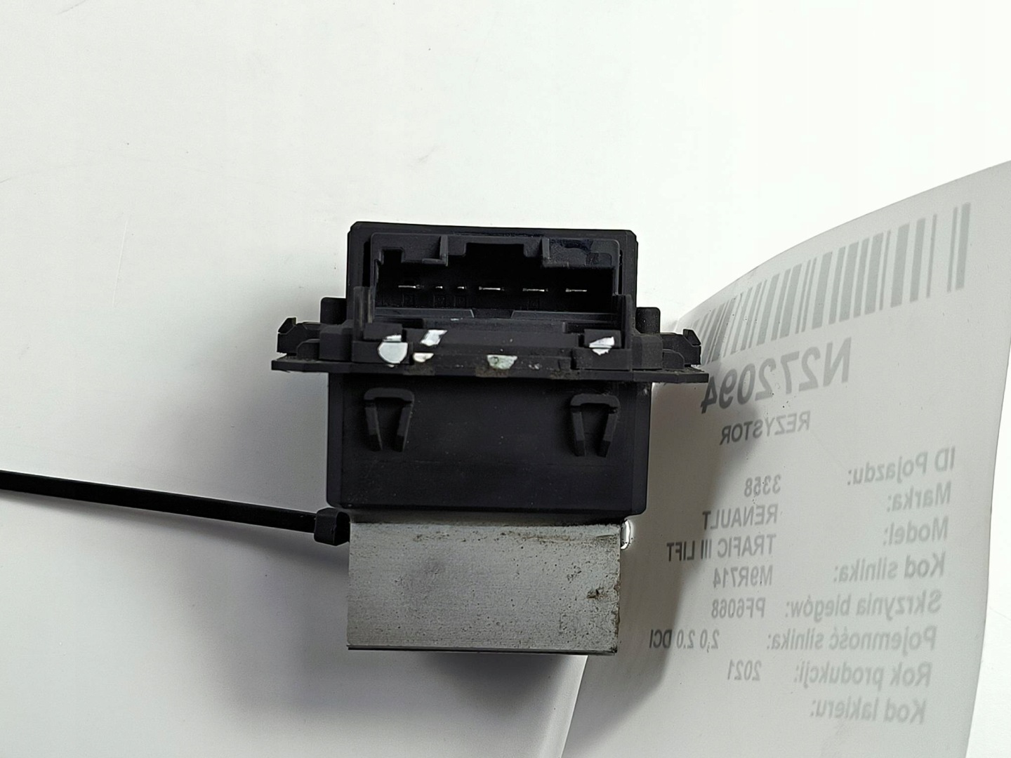 resistor, rheostat, regulator T1031331M-D RENAULT TRAFIC III LIFT