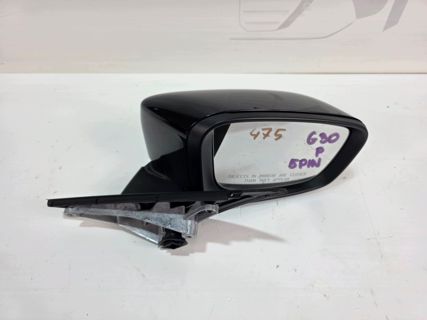 mirror right BMW 5 G30 5PIN 475 BLACK SAPPHIRE METALLIC
