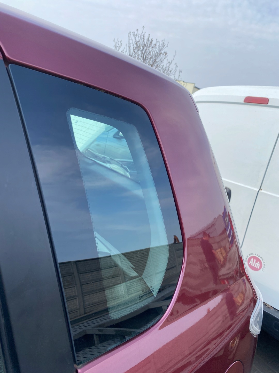 window side bodywork left Mazda 2 1 and FL 02-07