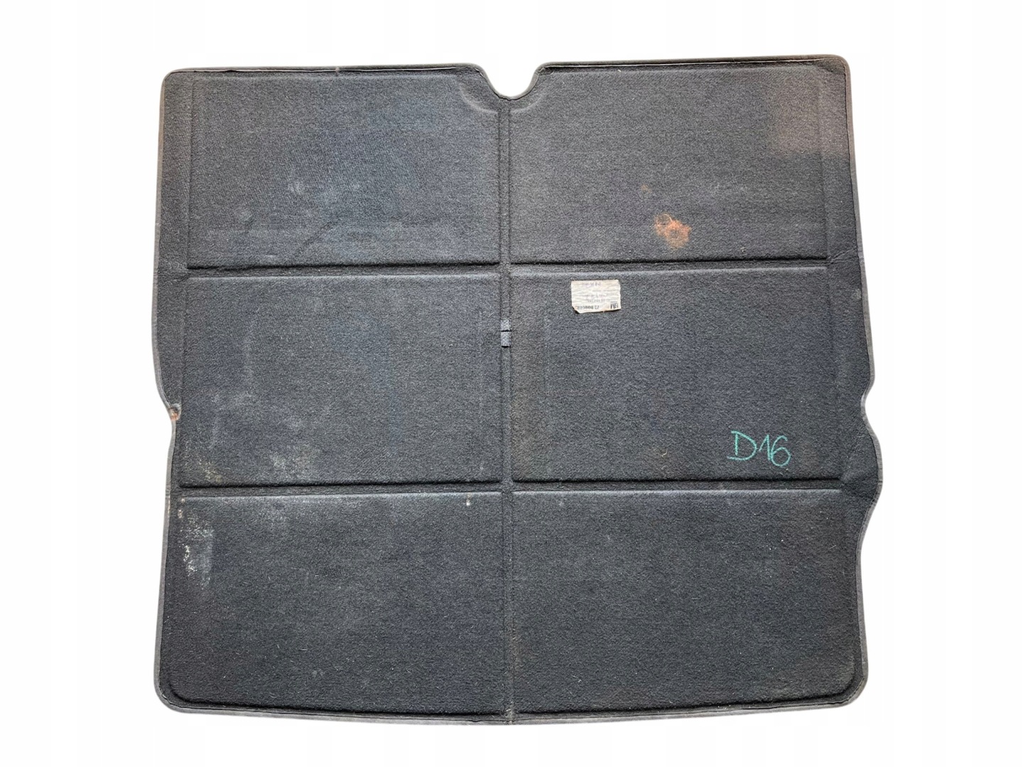 OPEL ZAFIRA A carpet MATA mats boot 09104555 D16