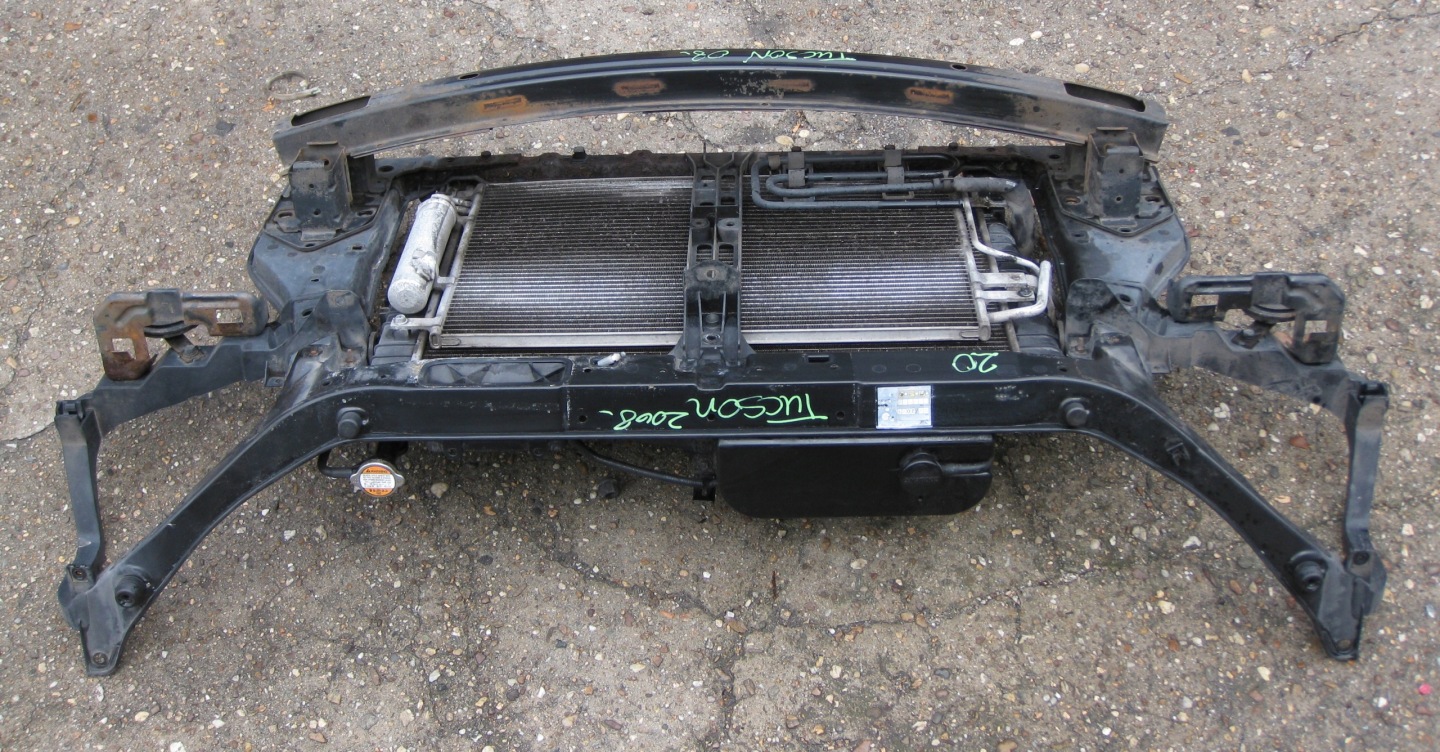 HYUNDAI TUCSON and 08R 2.0 B radiator complete fan support panel for radiators sider