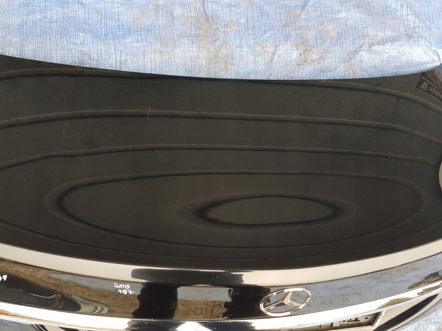 trunk door boot MERCEDES W205 197 C197 sedan