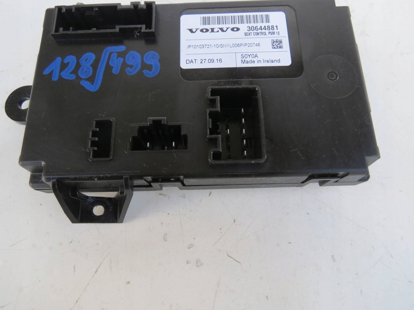 control unit module seat VOLVO S90 II 2.0 D 190KM 2016-2021R 30644881