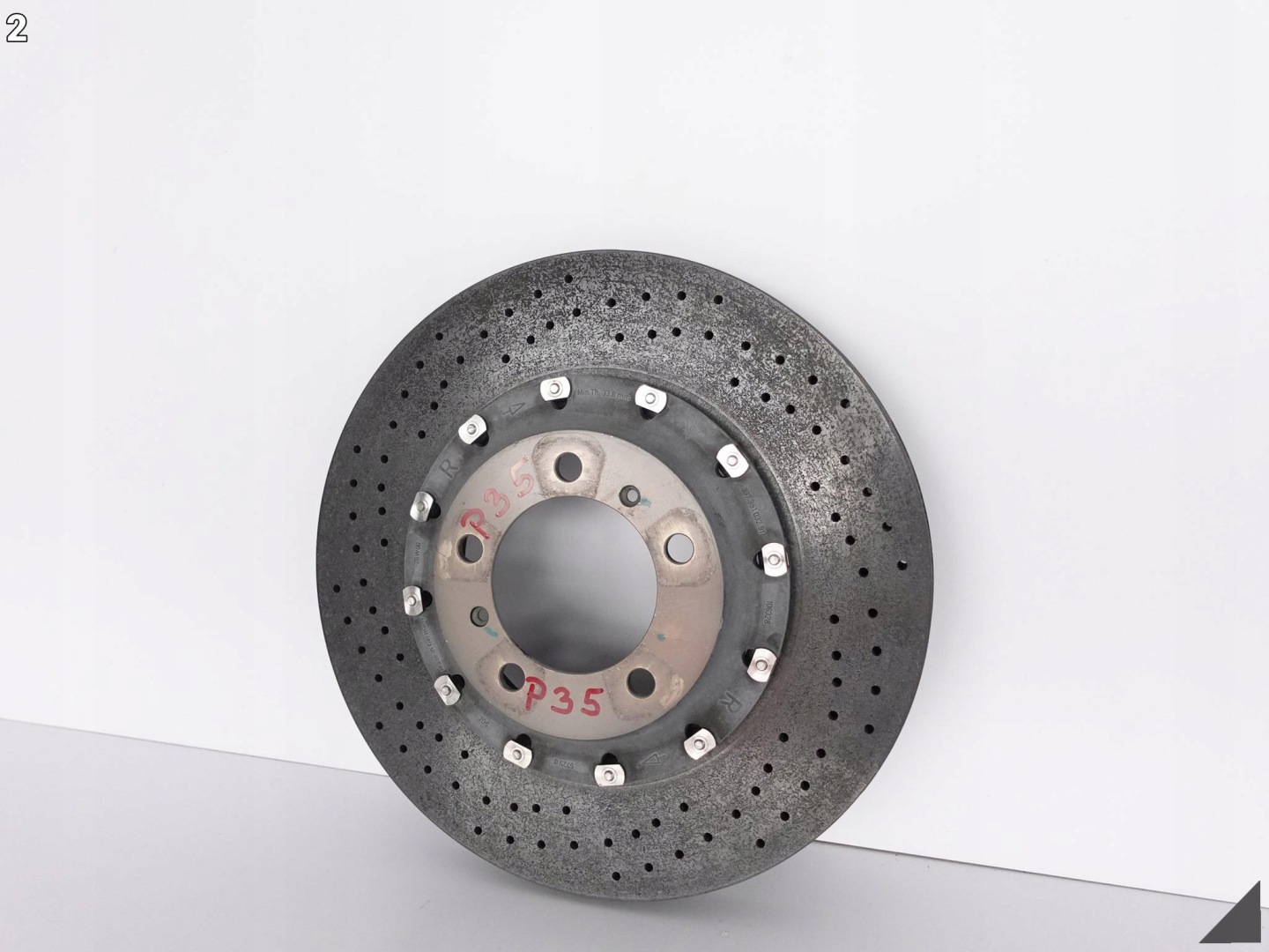 PORSCHE 997 GT2 GT3 06-12 disc CERAMICZNA front