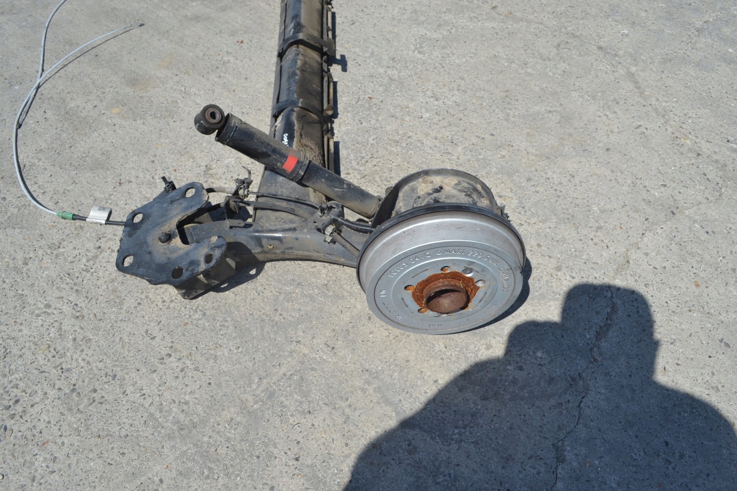 sider axis rear part RENAULT KANGOO IV 21- BEBNY