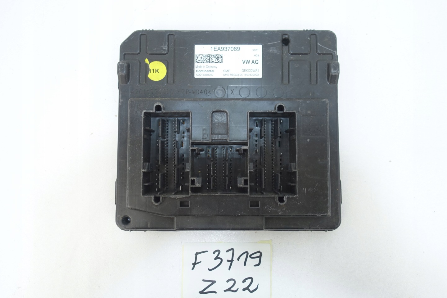 VW AUDI SKODA module control unit KOMFORTU 1EA937089