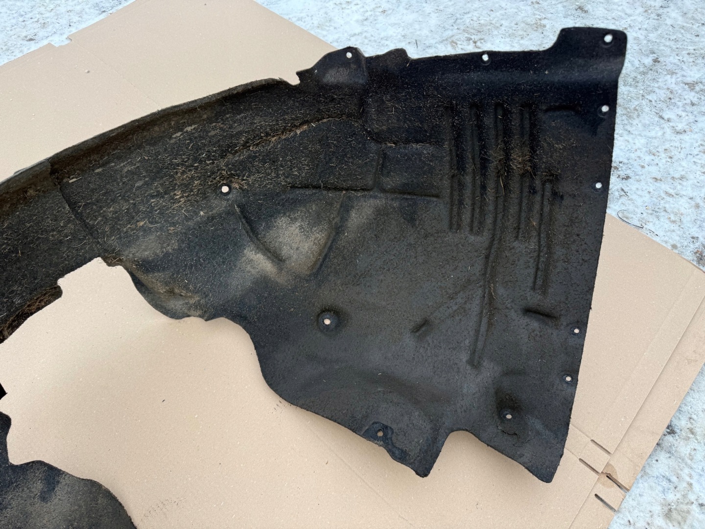 AUDI A6 C8 mudguard right front right front 4K8821172K