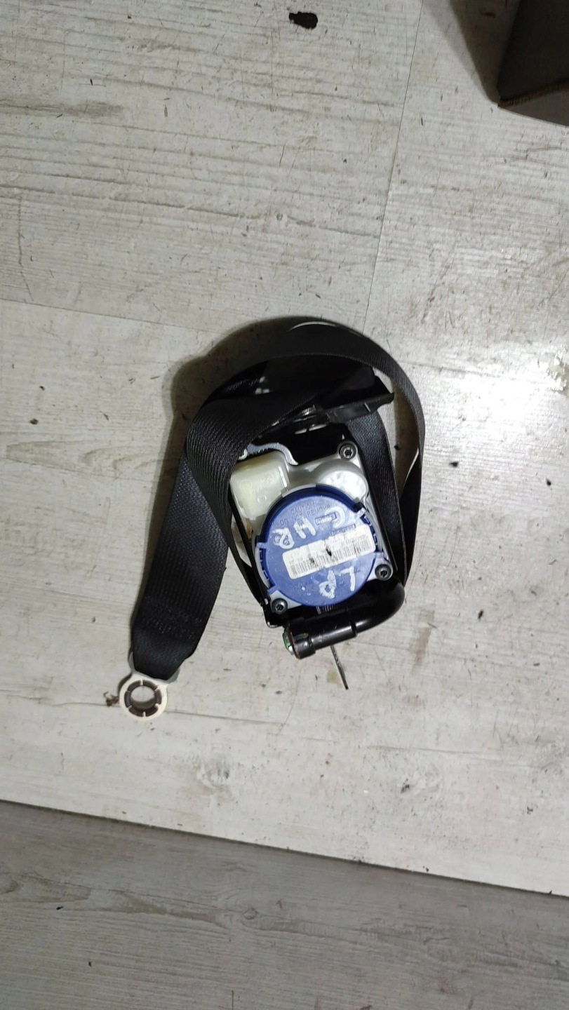 Toyota C-HR and 2019 front side left tension belt safety