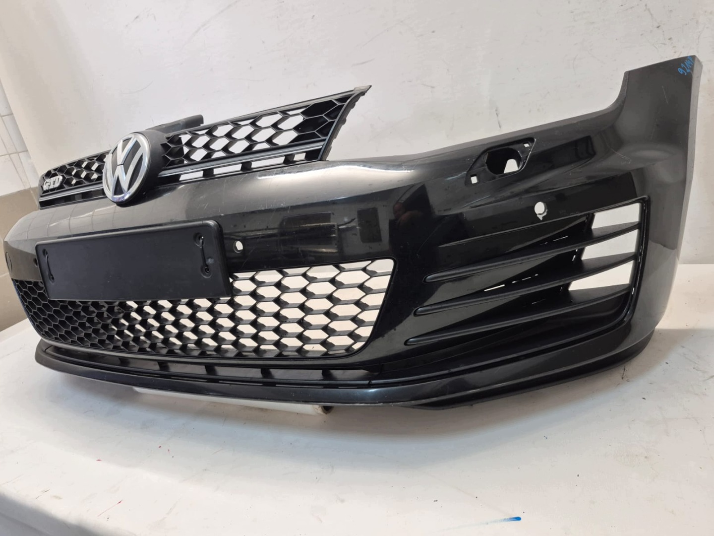 VW GOLF VII 7 GTD 12-16 bumper front front 4XPDC SPR 5G0807221L