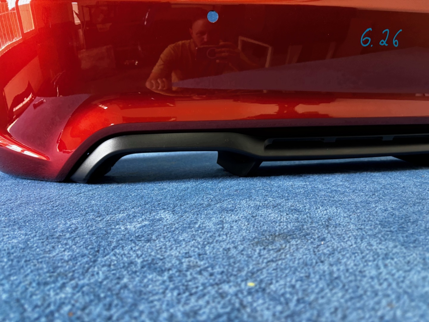 BMW M2 M87 M-POWER 2015-2021 bumper rear part plus diffuser 8062184 8079561