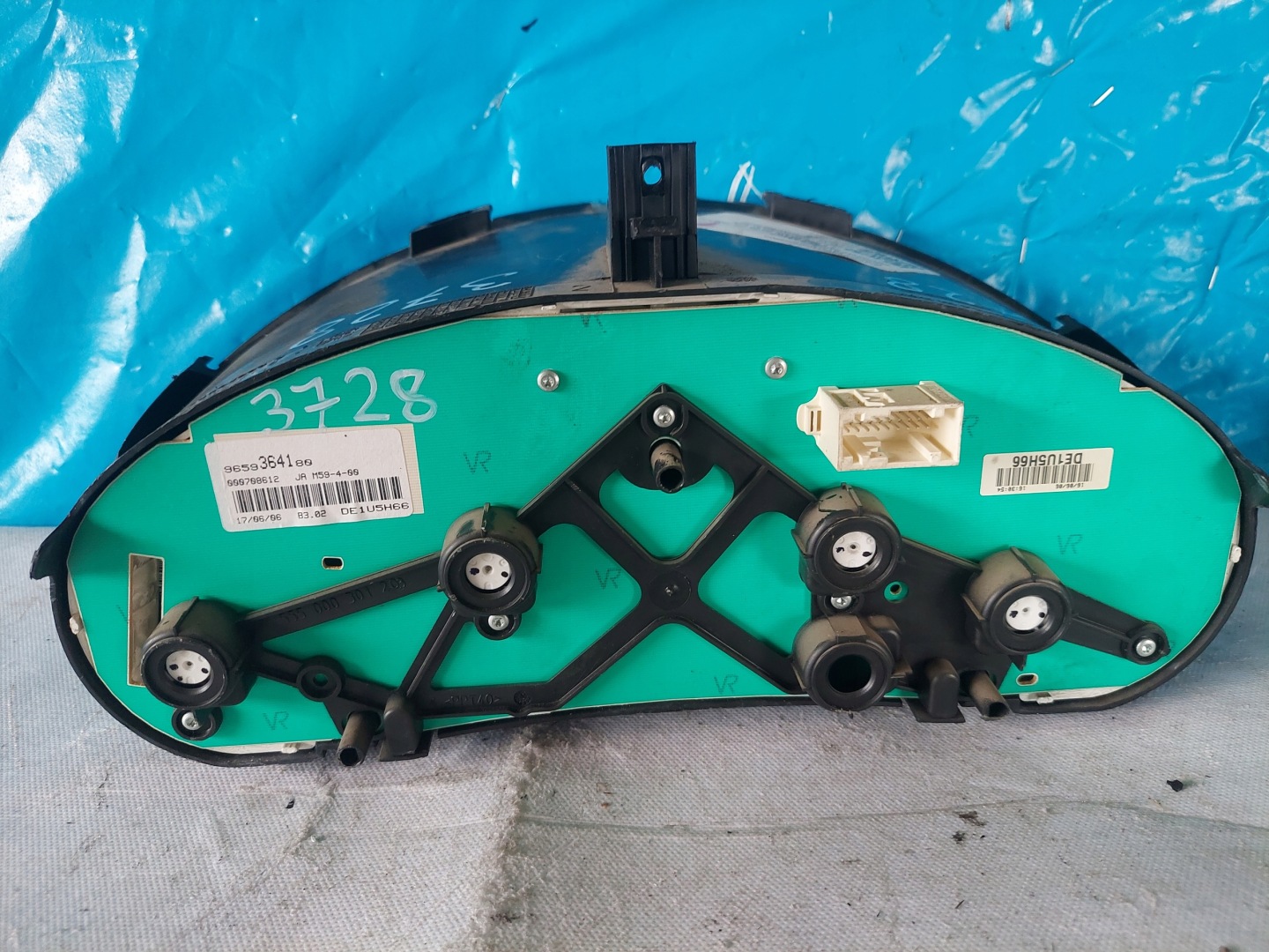 dials clock PARTNER and 1.6 HDI 9659364180