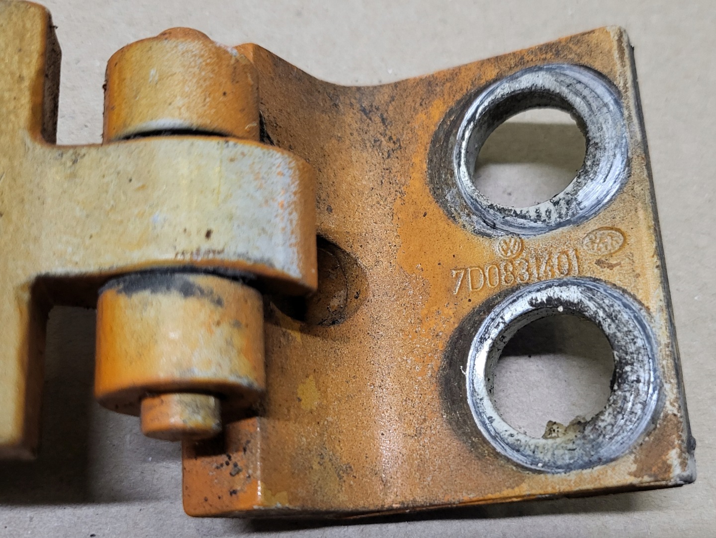 hinge Z door right left front rear part POMARANCZOWY VW TRANSPORTER T4 OE