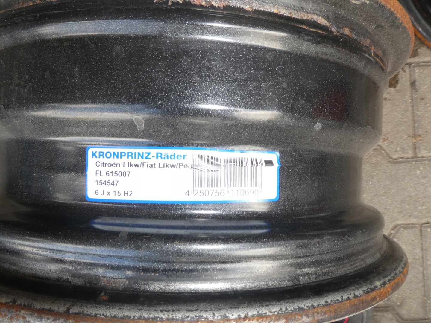 discs 15 6x15 ET68 DUCATO BOXER