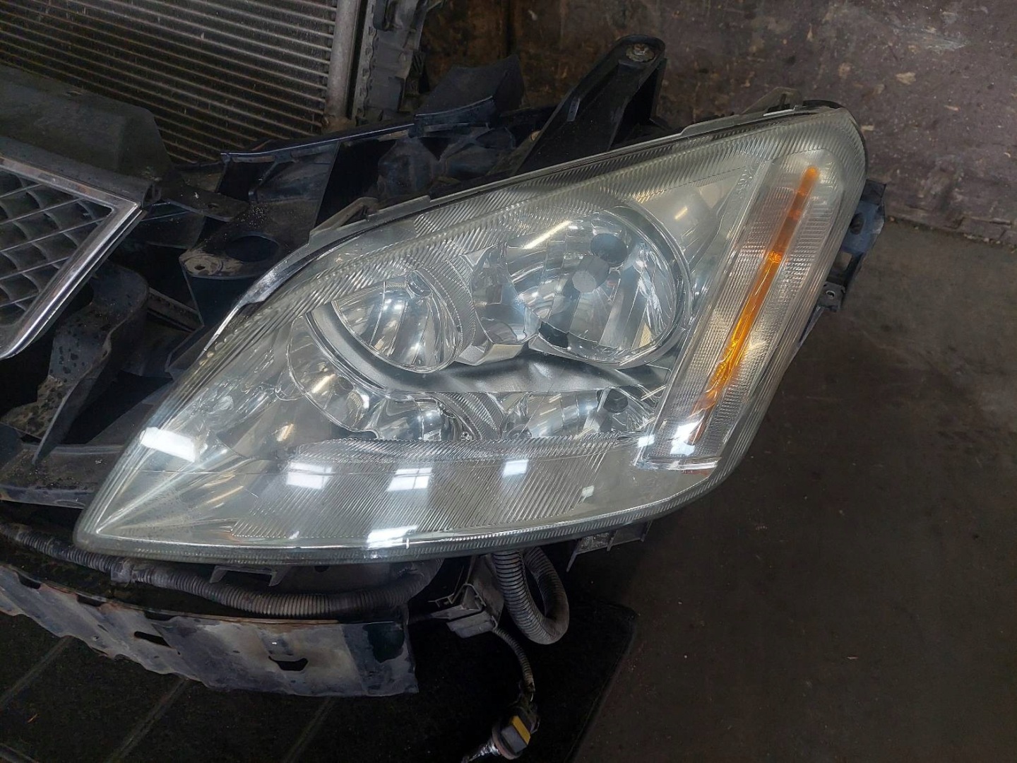 complete front bonnet bumper light fender FORD C-MAX and V3