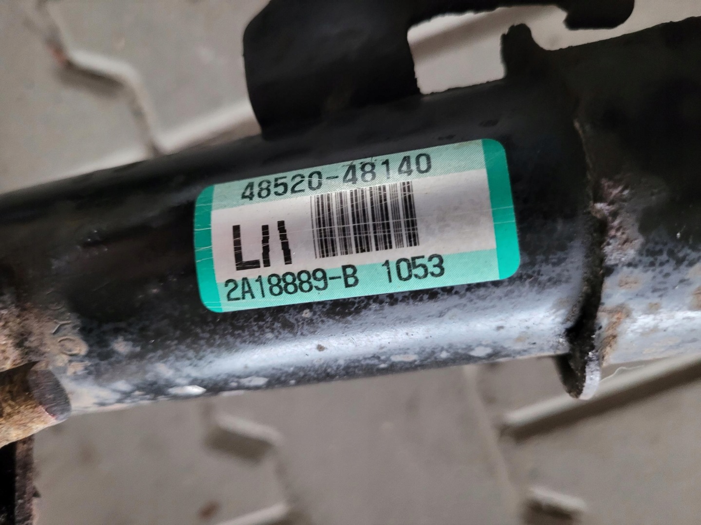 shock absorber front front rear part rear KOMPLET LEXUS RX II 300 400 RX400 H