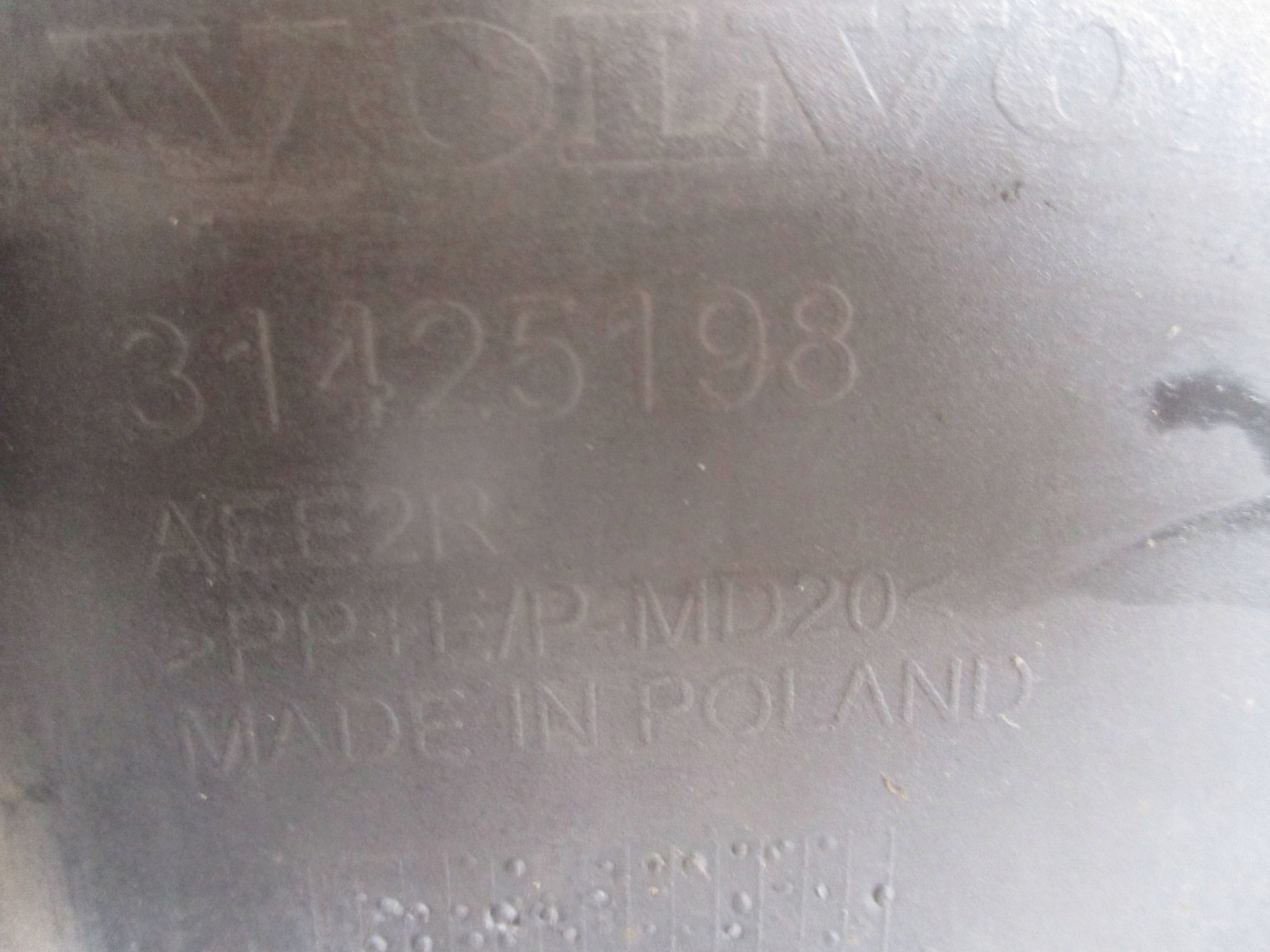 bumper rear part rear VOLVO XC60 II