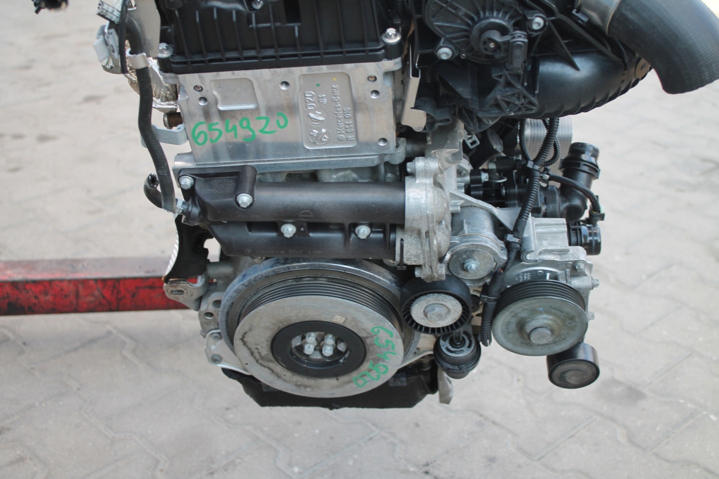 engine complete MERCEDES GLA GLB A B CLA 654920 POPRZECZNY 12TYS KM