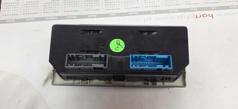control panel KLIMATYZACJA OPEL ZAFIRA B 90151290