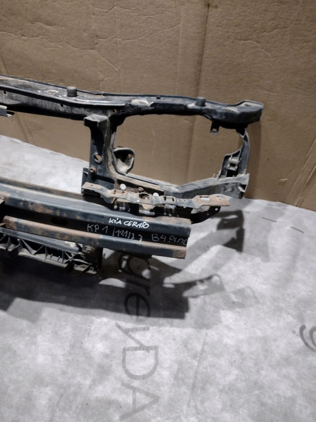 support panel for radiators, pillar Kia Cerato 2,0 83KW