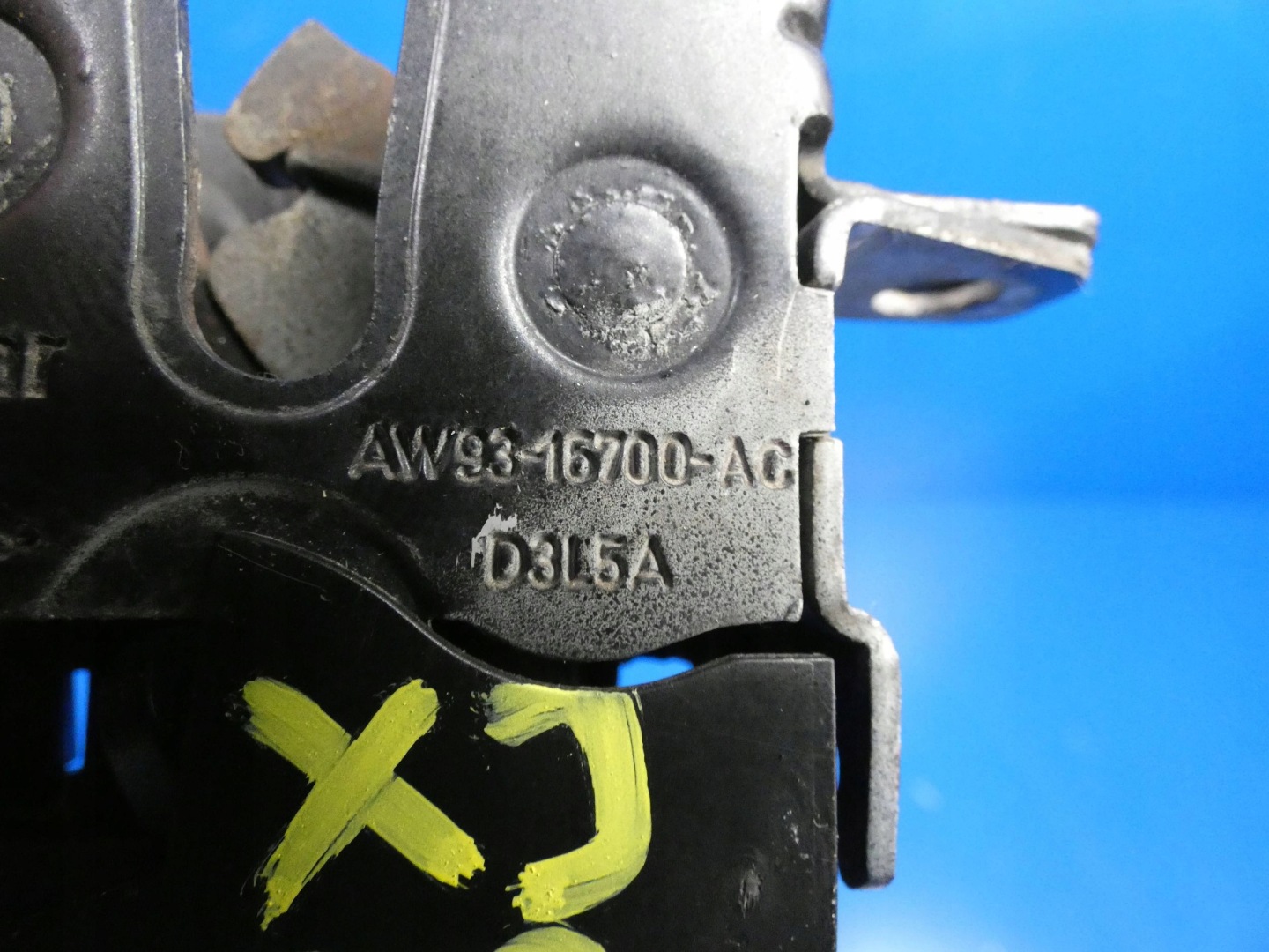 JAGUAR XJ X351 bonnet latch lock POKRYWY