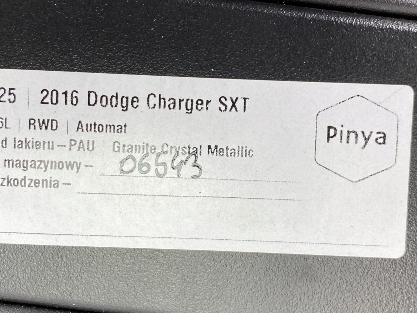 visor cover sun visor Dodge Charger Durango 2015+