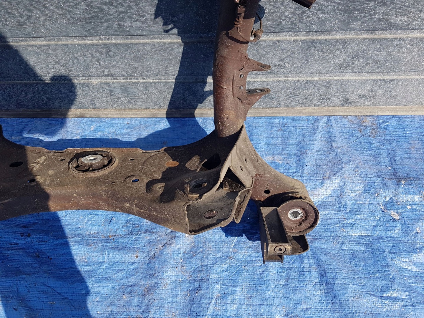 sider axle beam subframe of the rear springing rear part MG MG4 EV EH32