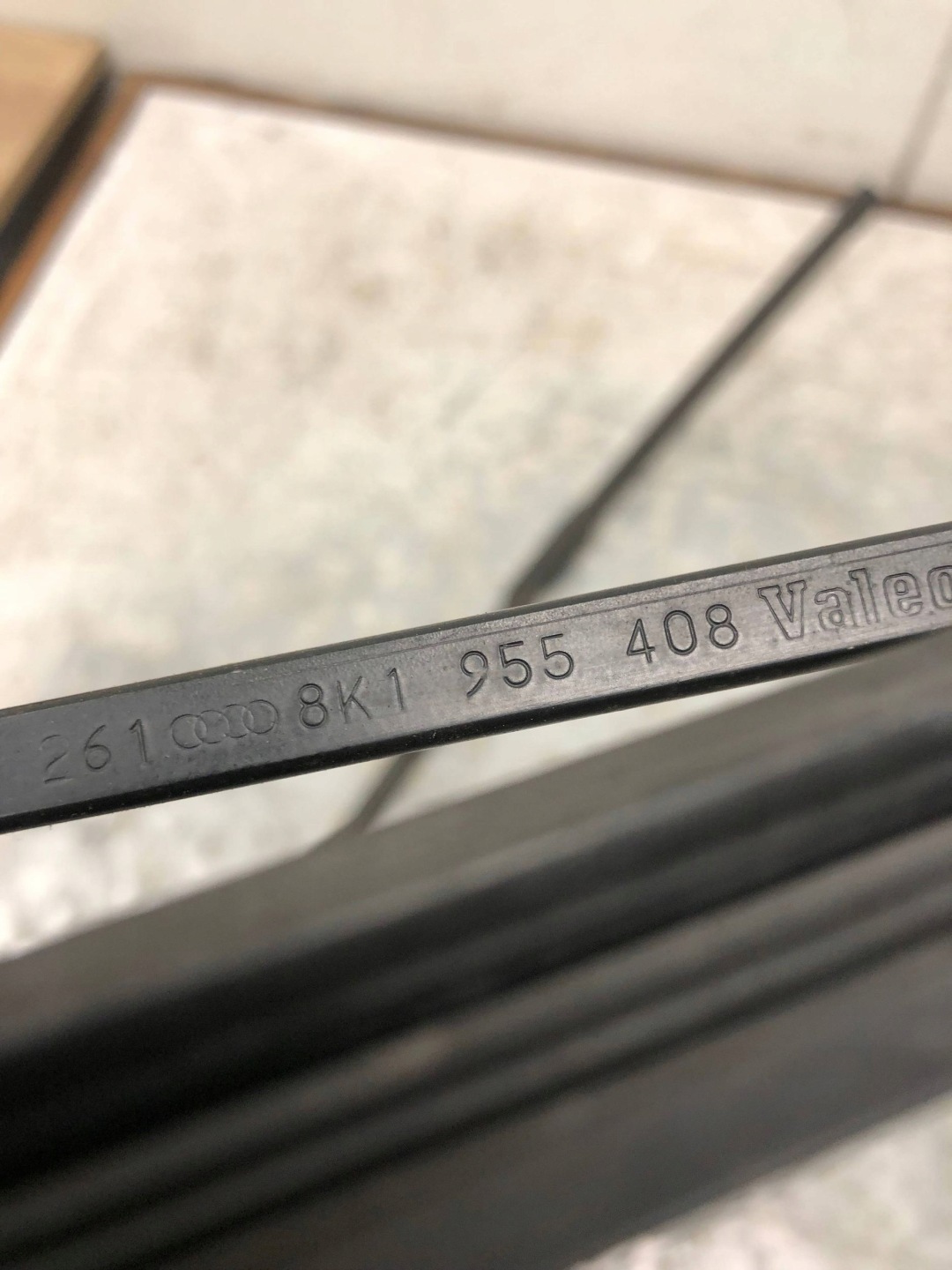 Bracci tergicristallo AUDI A4 B8 8K1955408 8K1955407