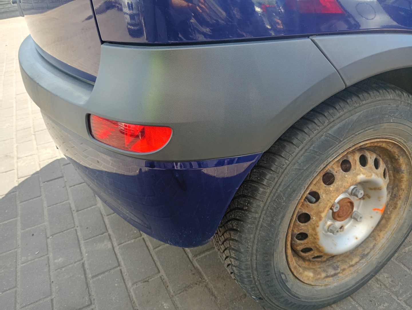 bumper rear rear part Opel Corsa C 00-09 code lakieru Z20Z