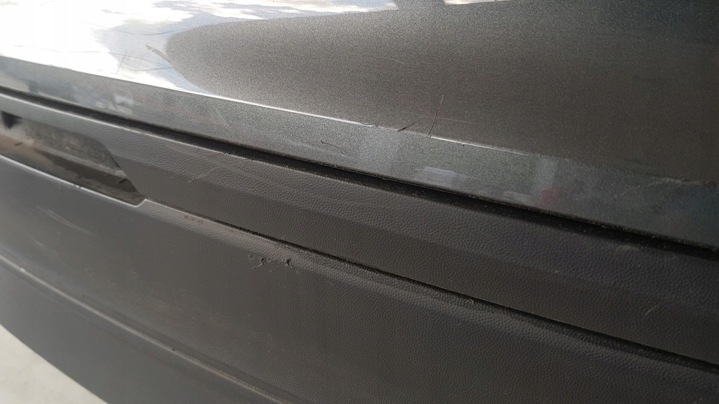 ; bumper rear part rear VW TIGUAN II 5NA 4X PDC