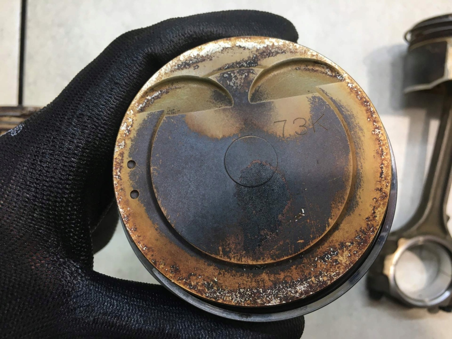 piston connecting rod OPEL AGILA B 1.2 16V 73K