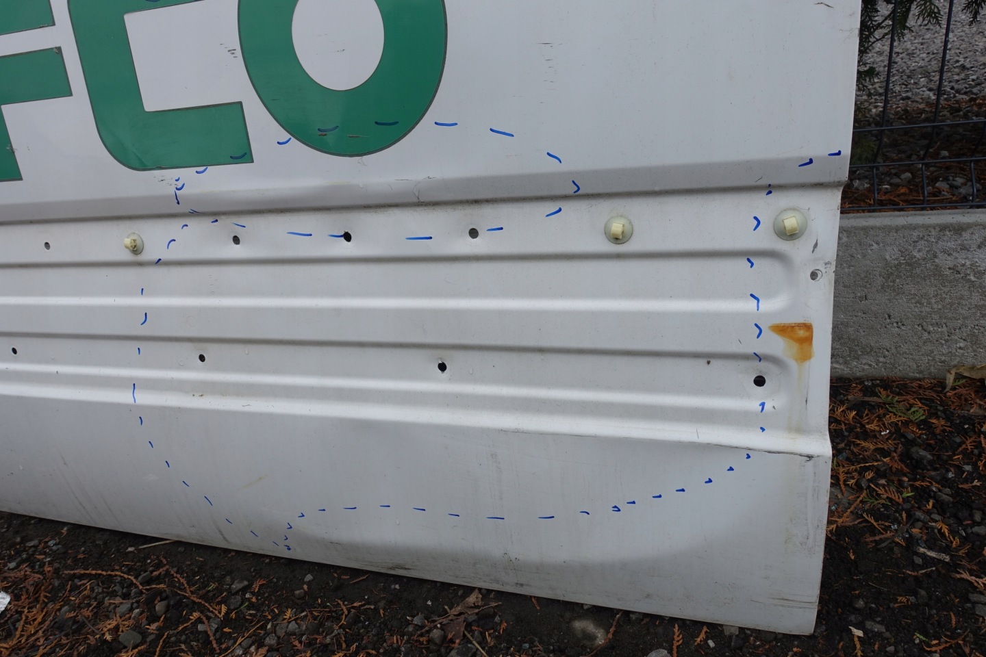 MERCEDES SPRINTER W906 2006- door side sliding 190CM right