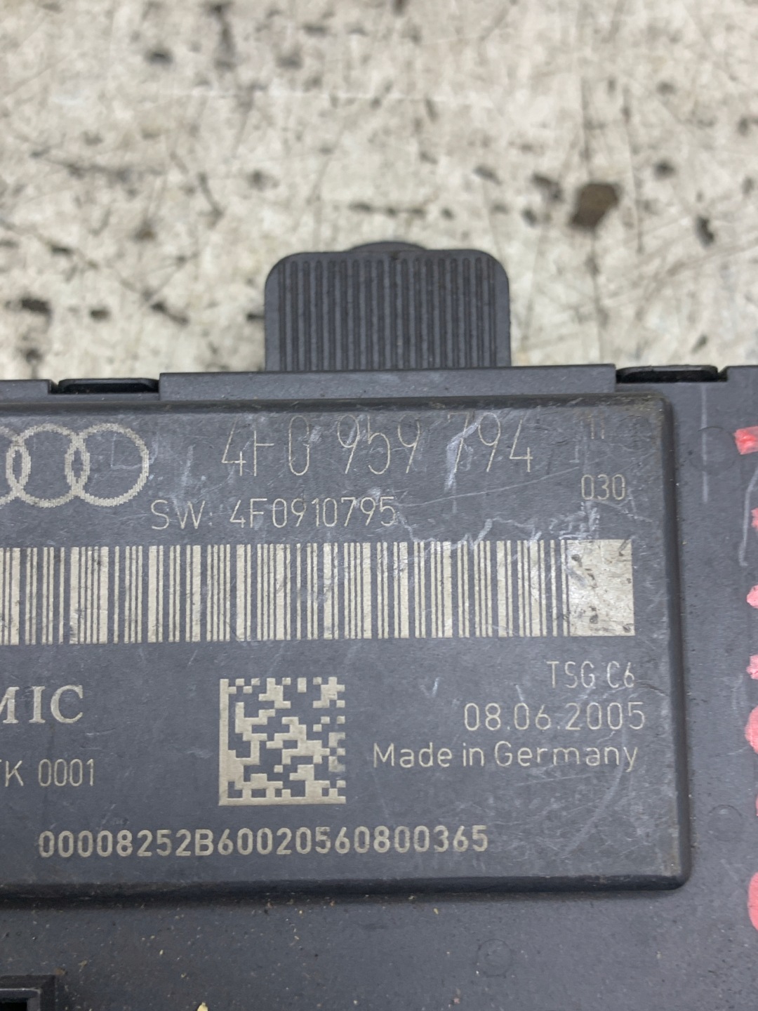 module control unit door 4F0959794 AUDI