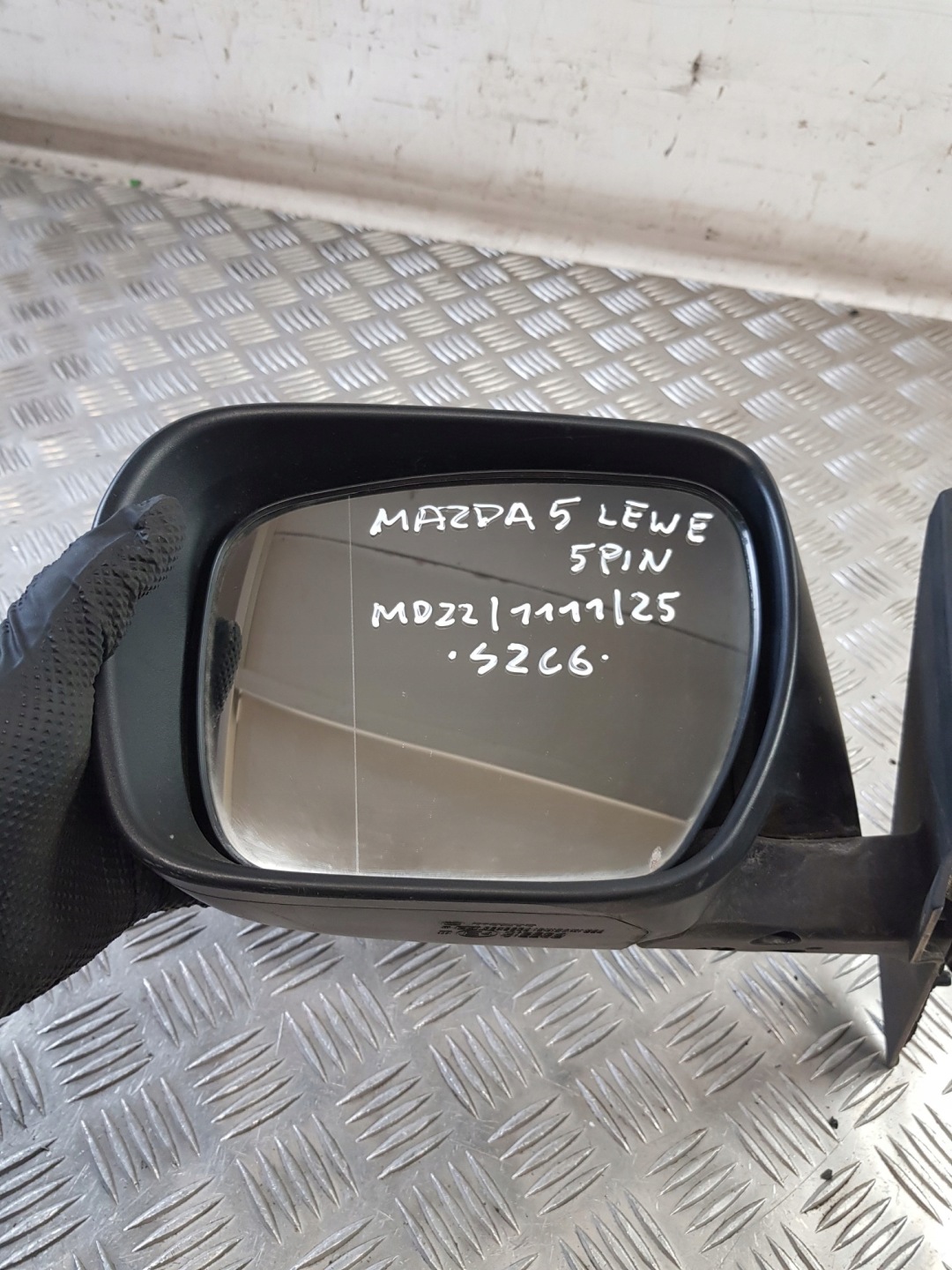 mirror left 5PIN MAZDA 5 06R