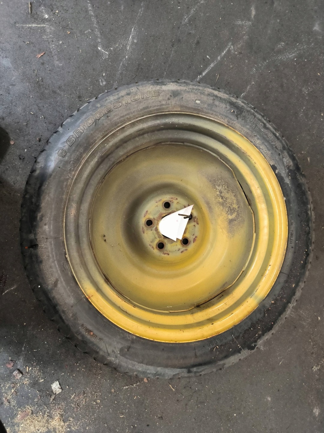 wheel spare 16 135/80 SUBARU OUTBACK IV