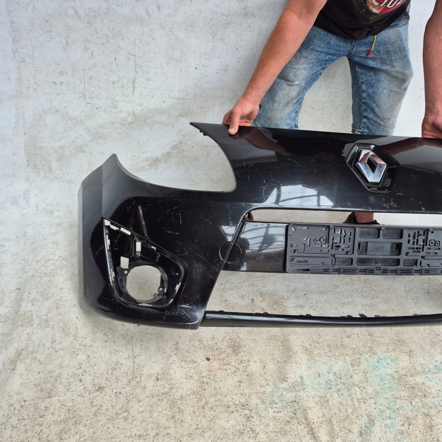 RENAULT TWINGO II 2 GT 07-12 bumper front front 8200649327R CALY