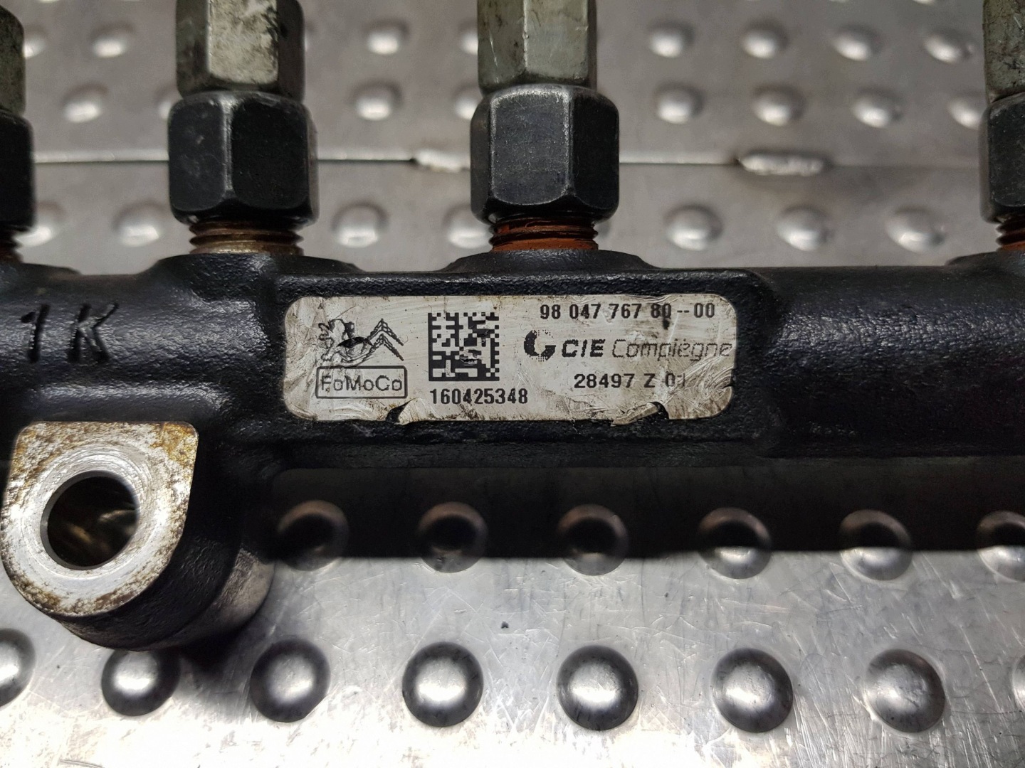 injection ramp sensor 9804776780 FORD FOCUS MK3 LIFT C-MAX MK2 1.5 DCI