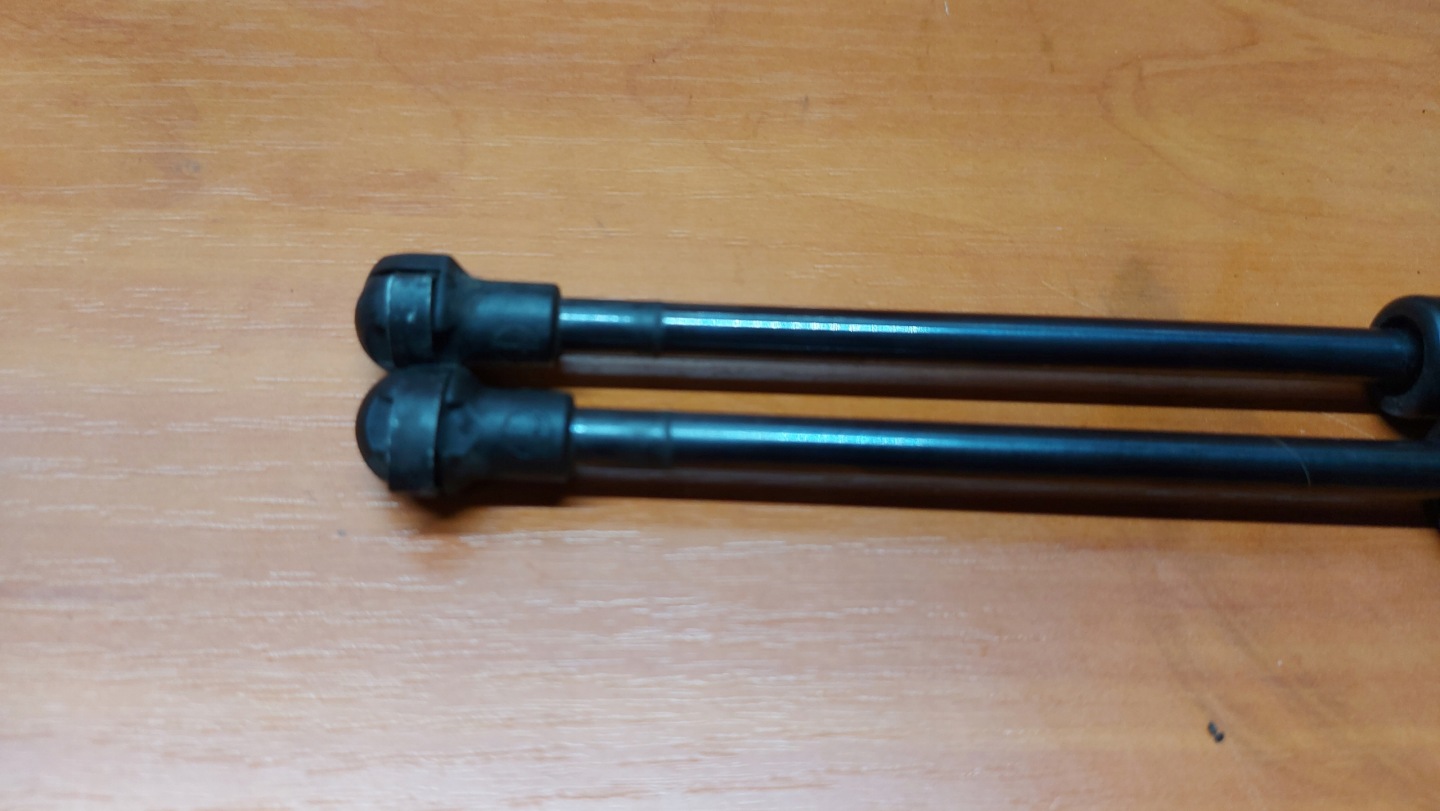 damper telescope bonnets front left right front BMW 5 E60 E61 04