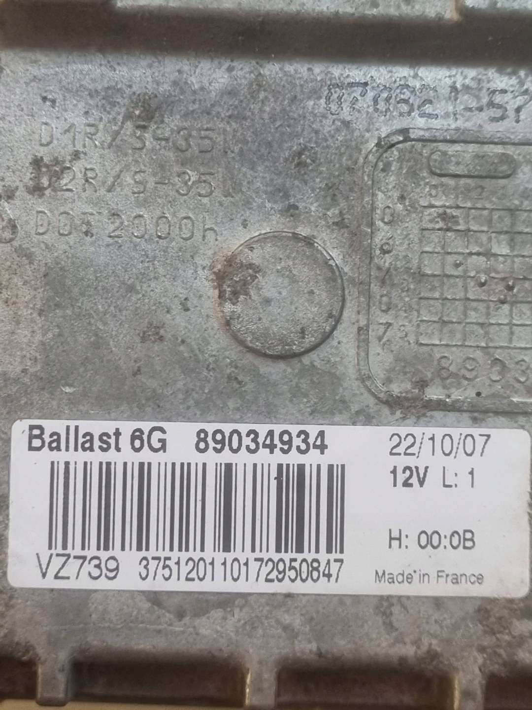 control unit module Xenon Volvo Renault Citroen Opel BMW Audi 89034934