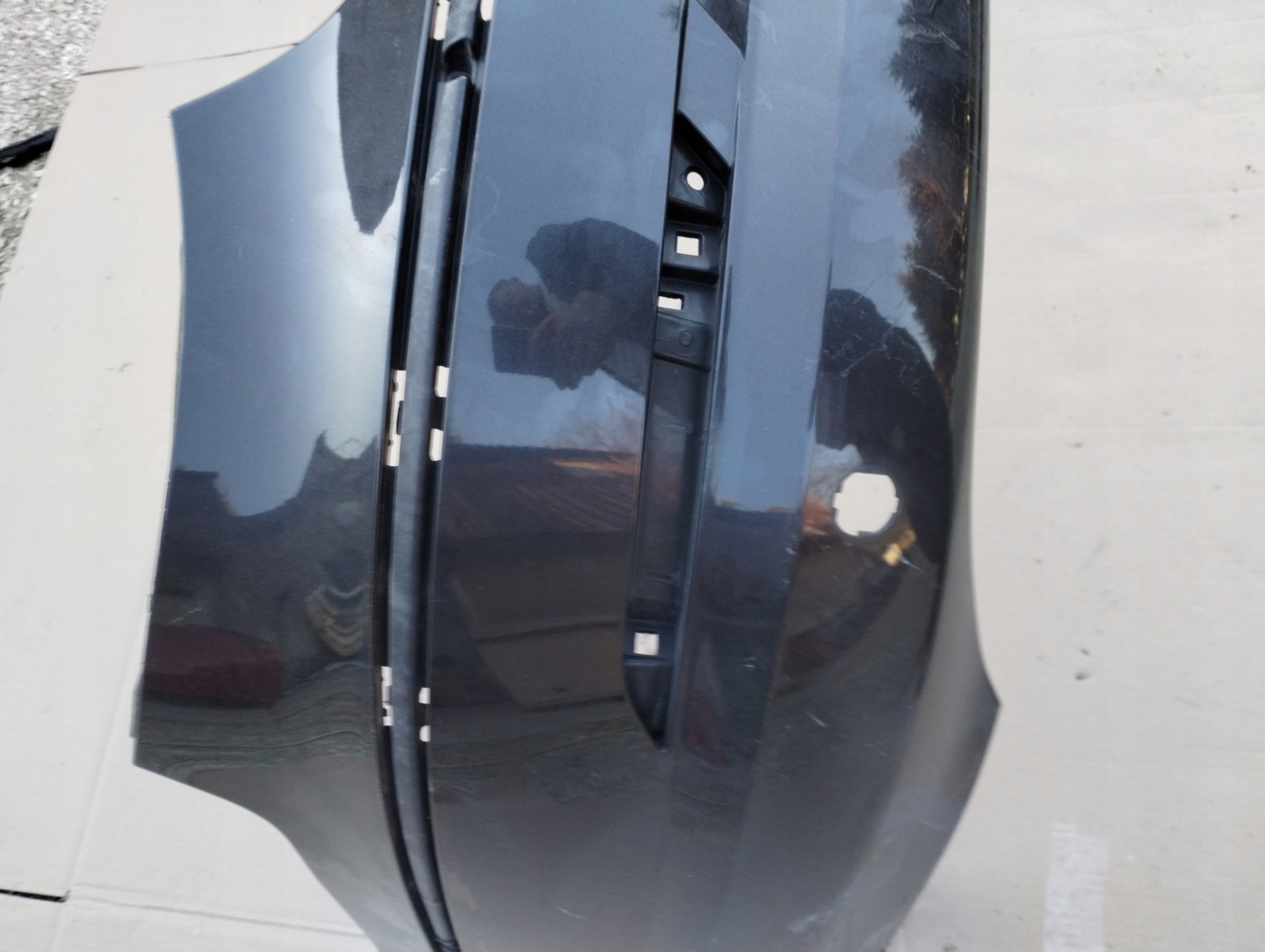 VW PASSAT CC 08-12 Stoßstange heck 3C8807421