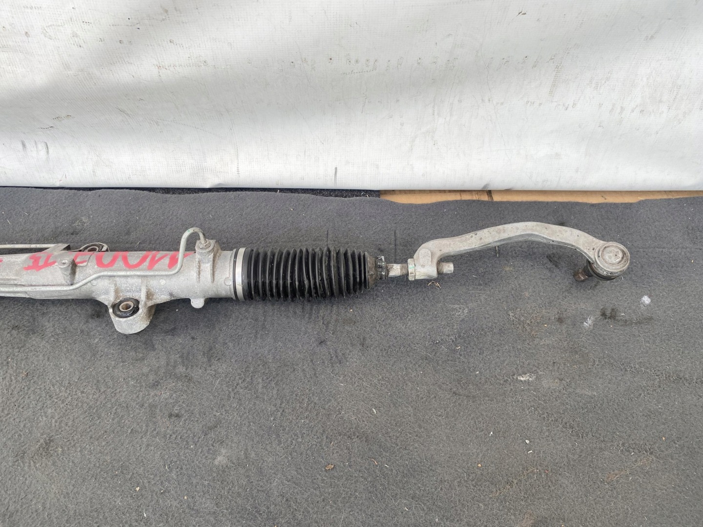 VW TRANSPORTER T5 LIFT 10- control drag rod servo steering DEMONTAZ nice