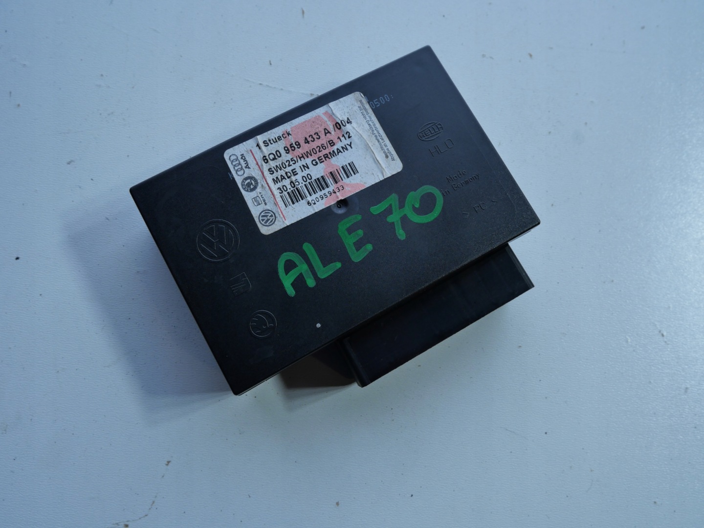VW POLO SKODA SEAT IBIZA unité commande confort 6Q0959433A