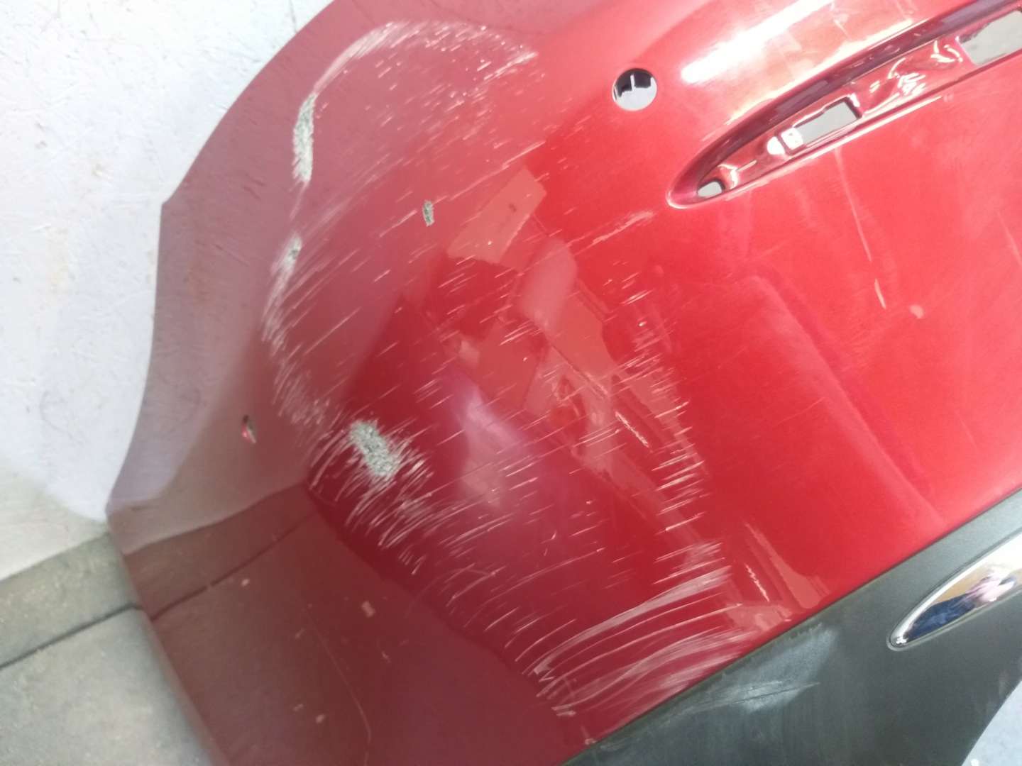 BUMPER REAR PART MERCEDES E KLASA W238 COUPE