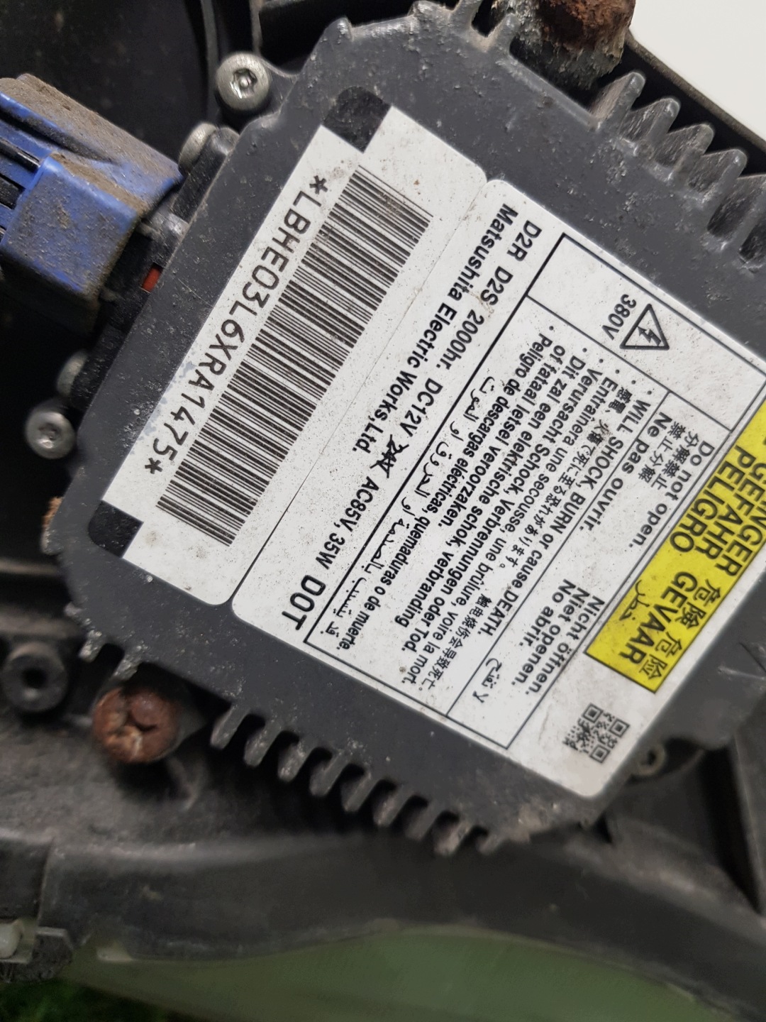 light left front HONDA CR-V III 33150-SWWA-G110-M1