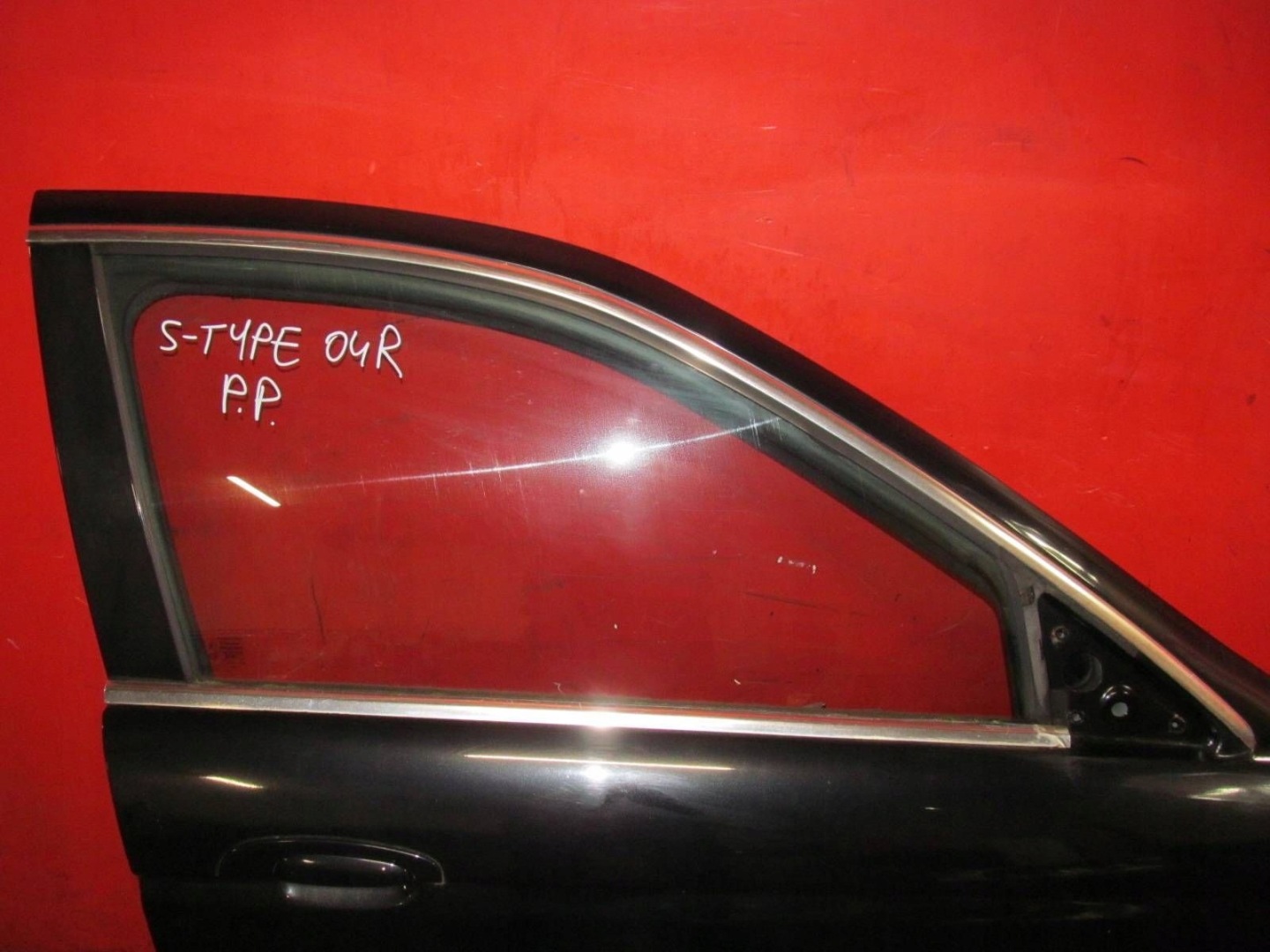 JAGUAR S-TYPE II X200 LIFT 04-07 door right front front black, PEF
